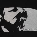 Felpa uomo Pitbull West Coast Crewneck Raster Dog nero 3