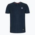 Maglietta Pitbull West Coast Uomo Logo Small Denim Washed 190 dark navy