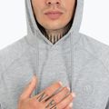 Felpa uomo Pitbull West Coast con cappuccio piccolo logo Spandex 210 grigio 5