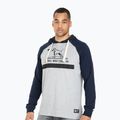 Felpa uomo Pitbull West Coast California 210 grigio/marino scuro con cappuccio