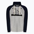 Felpa uomo Pitbull West Coast California 210 grigio/marino scuro con cappuccio 5