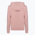 Felpa donna Pitbull West Coast con cappuccio e zip in French Terry rosa cipria 2