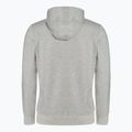Felpa uomo Pitbull West Coast con cappuccio e zip piccolo logo F.Terry 220 grigio/melange 6