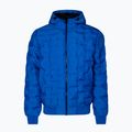 Pitbull West Coast Uomo Giacca invernale trapuntata con cappuccio Carver blu reale