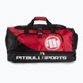 Pitbull West Coast Big Duffle Bag Logo Pitbull Sports 100 l nero/rosso