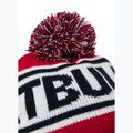 Berretto invernale da uomo Pitbull Beanie Fleming II rosso/marino scuro 3
