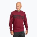 Felpa uomo Pitbull West Coast Crewneck Classic Logo bordeaux