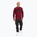 Felpa uomo Pitbull West Coast Crewneck Classic Logo bordeaux 2