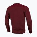 Felpa uomo Pitbull West Coast Crewneck Classic Logo bordeaux 7