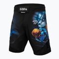 Pitbull West Coast pantaloncini da uomo Grappling Master Of Boxing nero 9