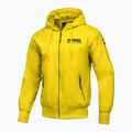 Pitbull West Coast Athletic Uomo Giacca di nylon con cappuccio giallo