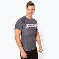 T-S Rash Hilltop Pitbull West Coast uomo grigio/melange rashguard