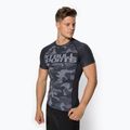 T-S Rash Dillard Pitbull West Coast uomo nero camo rashguard