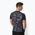 T-S Rash Dillard Pitbull West Coast uomo nero camo rashguard 3