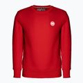 Felpa uomo Pitbull West Coast Crewneck Small Logo rosso