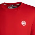Felpa uomo Pitbull West Coast Crewneck Small Logo rosso 3