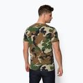 Maglietta Pitbull West Coast Slim Fit Lycra Small Logo woodland camo da uomo 3