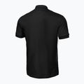 Maglia Polo Pitbull West Coast Uomo Logo Piccolo 210 GSM nero 2