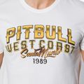 Maglietta Santa Muerte Pitbull West Coast da uomo, bianco 4