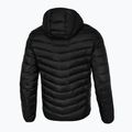Piumino Pitbull West Coast uomo Royston con cappuccio trapuntato nero 2