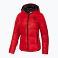 Piumino Pitbull West Coast da donna Shine Quilted con cappuccio rosso 4