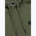 Felpa uomo Pitbull Small Logo Hooded olive 5