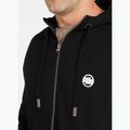 Felpa con cappuccio e zip Pitbull Small Logo Uomo, nero 4