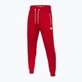 Pantaloni da ginnastica Pitbull West Coast da uomo Logo Piccolo Gruppo Terry rosso 3