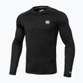 Pitbull West Coast Performance Small Logo Rashguard da uomo a maniche lunghe nero 6