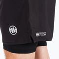 Pantaloncini da allenamento Pitbull West Coast Performance Mesh 2 neri da uomo 4
