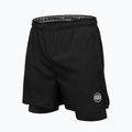 Pantaloncini da allenamento Pitbull West Coast Performance Mesh 2 neri da uomo 6