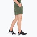 Pantaloncini da allenamento Pitbull West Coast Performance Small Logo olive da uomo 4