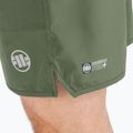 Pantaloncini da allenamento Pitbull West Coast Performance Small Logo olive da uomo 6