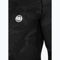 Pitbull West Coast Net Camo 2 Rashguard nero camo da uomo a maniche lunghe 5