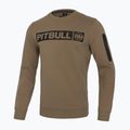 Felpa Beyer Crewneck Pitbull West Coast uomo marrone coyote