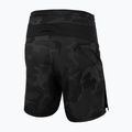 Pantaloncini da grappling Pitbull West Coast da uomo Grappling 3 Net Camo Hilltop 2 nero 2