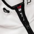 Felpa con cappuccio e zip Pitbull West Coast Hermes da uomo, bianco sporco 5