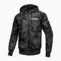 Pitbull Athletic Logo Uomo Giacca in nylon con cappuccio nero mimetico 5