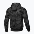 Pitbull Athletic Logo Uomo Giacca in nylon con cappuccio nero mimetico 6