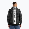 Uomo Pitbull Athletic Hilltop Giacca di nylon con cappuccio nero 3