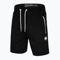 Pantaloncini da ginnastica Pitbull West Coast Group da uomo in Terry nero
