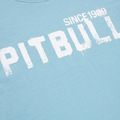 Maglietta Pitbull West Coast donna T-S Grafitti blu chiaro 2
