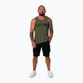 Maglietta Pitbull Hilltop Tank Top oliva da uomo 2