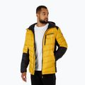 Pitbull West Coast giacca invernale da uomo Evergold con cappuccio imbottito giallo/nero 4