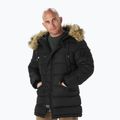 Giacca invernale da uomo Pitbull West Coast Parka Kingston nero