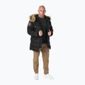 Giacca invernale da uomo Pitbull West Coast Parka Kingston nero 3