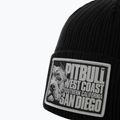 Cappello invernale da uomo Pitbull Beanie Silvas Blood Dog nero 3