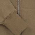 Felpa da donna Pitbull West Coast Zip Hilltop con cappuccio marrone coyote 6