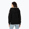 Felpa da donna Pitbull West Coast Zip Sherpa Ruffina 3 con cappuccio nero 2
