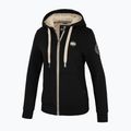 Felpa da donna Pitbull West Coast Zip Sherpa Ruffina 3 con cappuccio nero 3